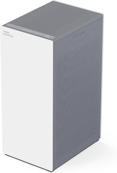Coway Air Purifiers for Large Room Whole Home Up to 4,253ft², 2 Sets of XL Washable Pre-Filters and True HEPA Filters for Dual Purification, PM1.0 AQI, Turbo Mode, Timer, Wheels, 5yr Warranty, ProX(W)