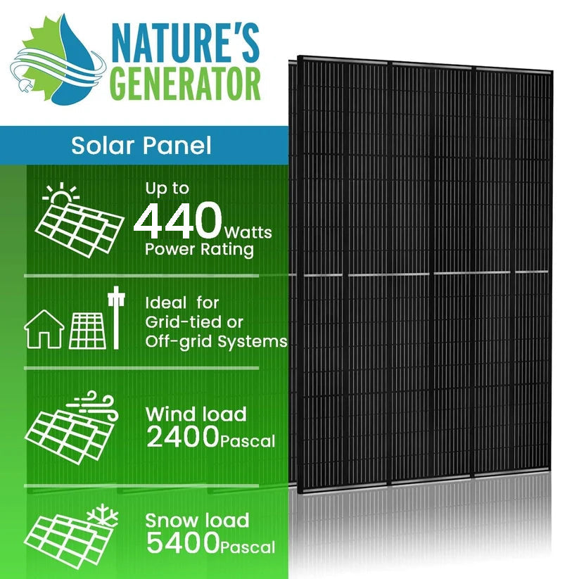 Nature's Generator Powerhouse Gen 2 Whole Home Solar Generator