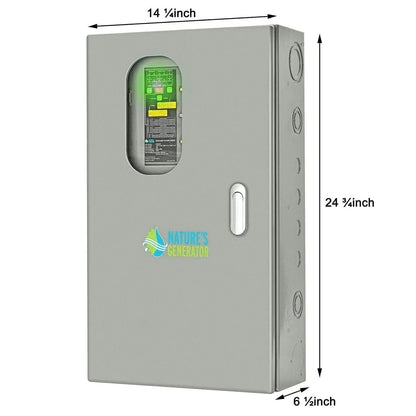Nature's Generator MyGrid 10K with Transfer Switch for House Battery Backup