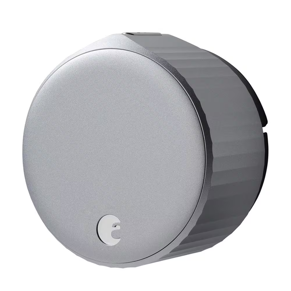 August Wi-Fi Smart Lock, Silver – Deadbolt Retrofit