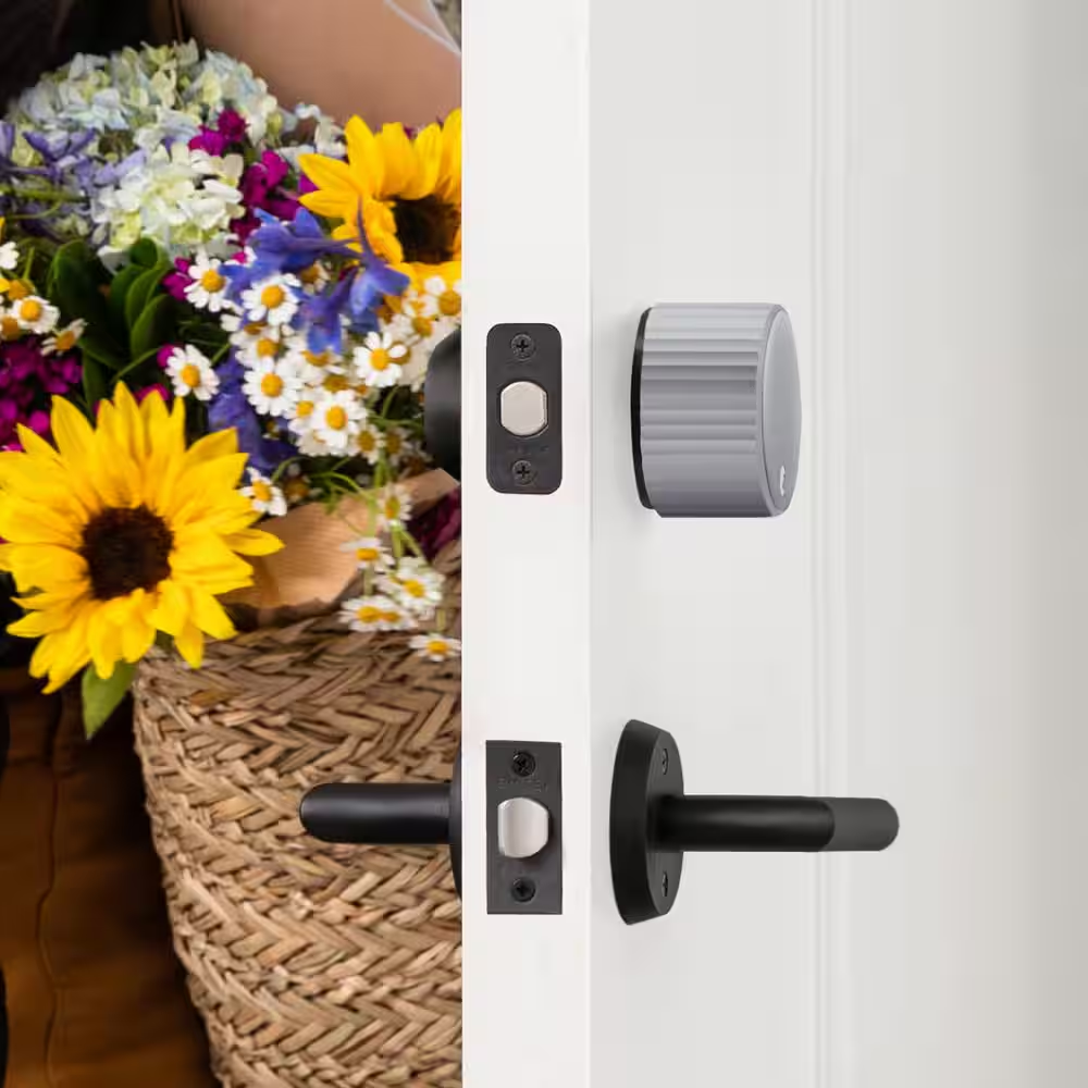 August Wi-Fi Smart Lock, Silver – Deadbolt Retrofit