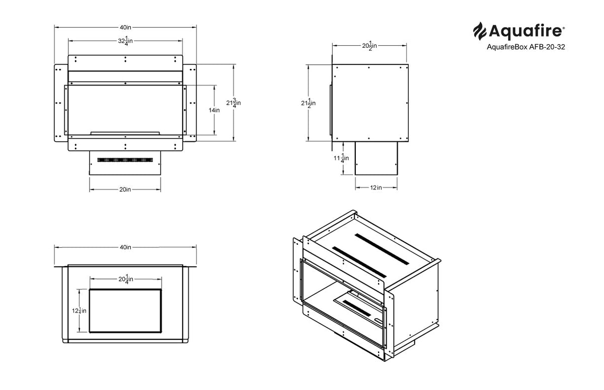 Aquafire®Box 32"