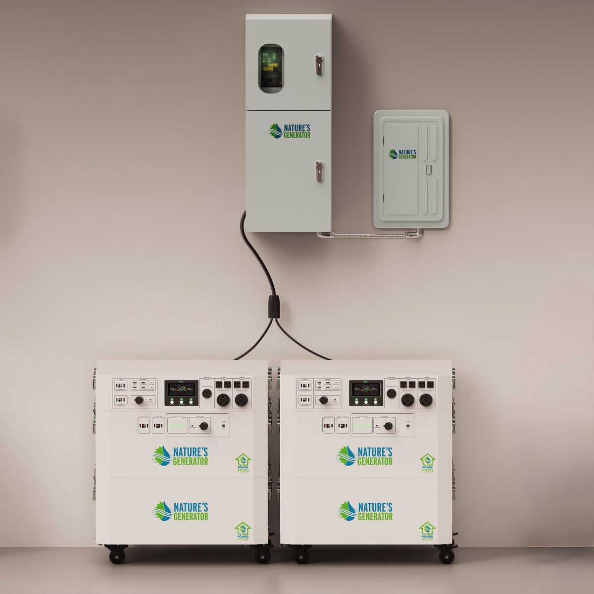 Nature's Generator Powerhouse Gen 2 Whole Home Solar Generator