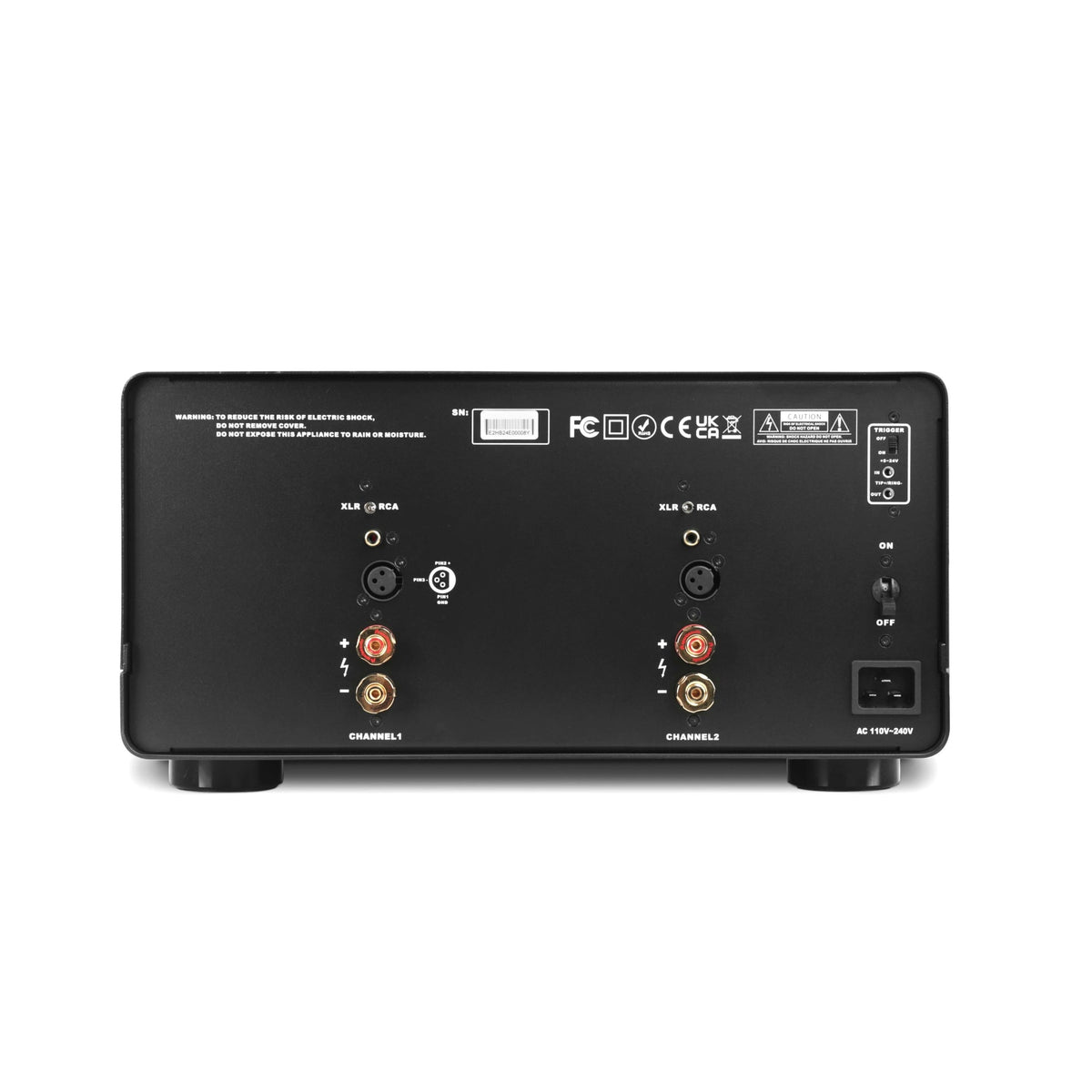 Energy Pro High Power 2 Channel High-Fidelity Power Amplifier – E2H