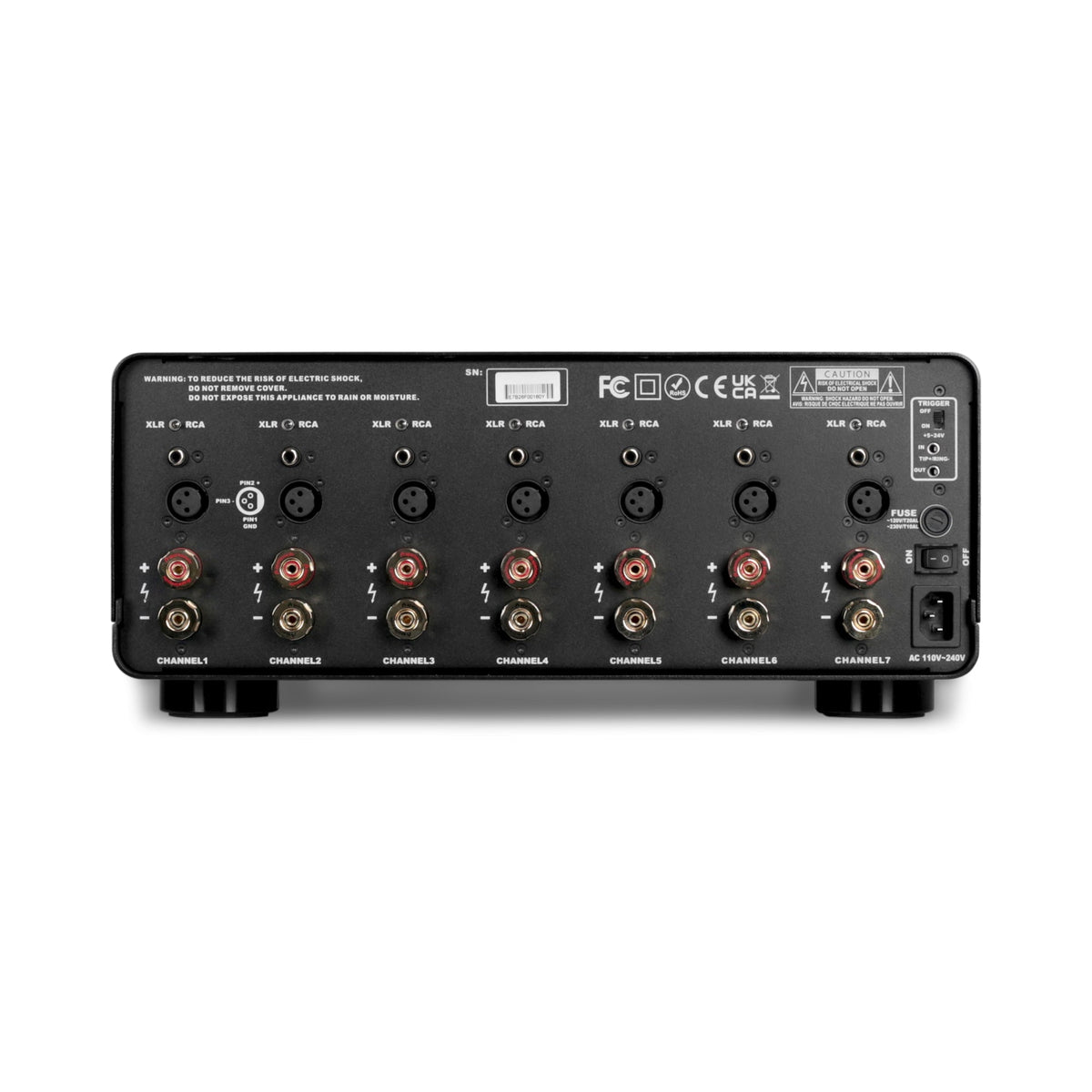 Energy 7 Channel Home Theater Power Amplifier – E7