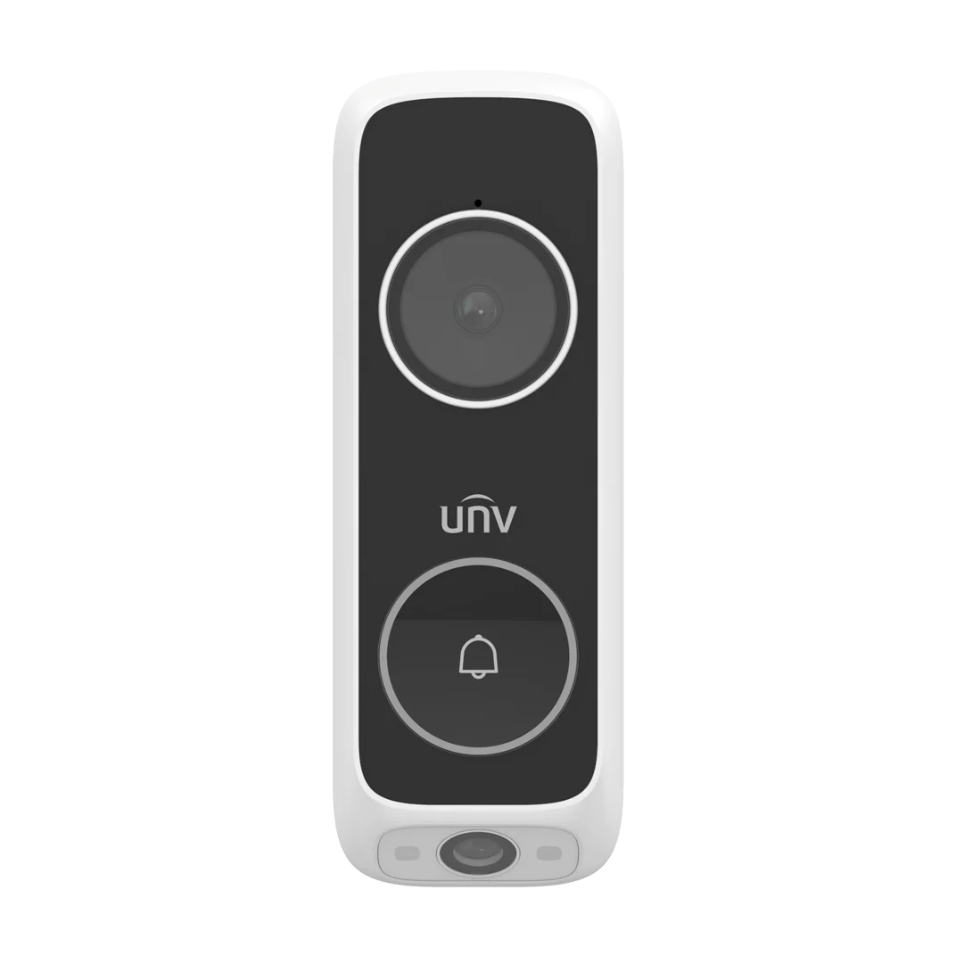 Uniview ED-525B-WB Video DOORBELL 3MP Security Camera 3mp Two Way Audio AI