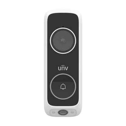 Uniview ED-525B-WB Video DOORBELL 3MP Security Camera 3mp Two Way Audio AI