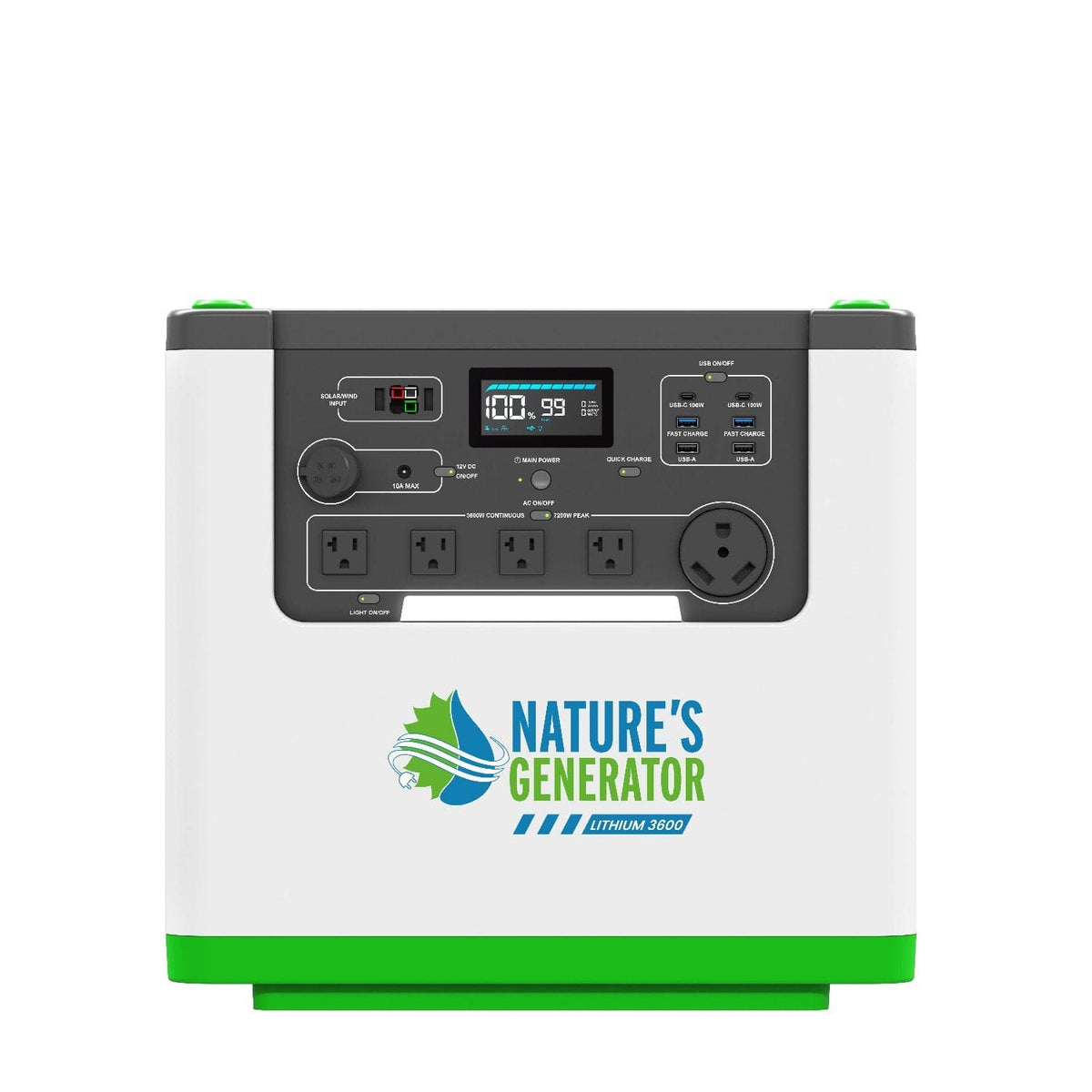 Nature's Generator L3600 Expandable Power Station