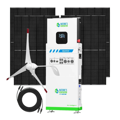 Nature's Generator MyGrid 10K Solar and Wind Generator for Home
