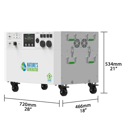 Nature's Generator Powerhouse Gen 2 Whole Home Solar Generator