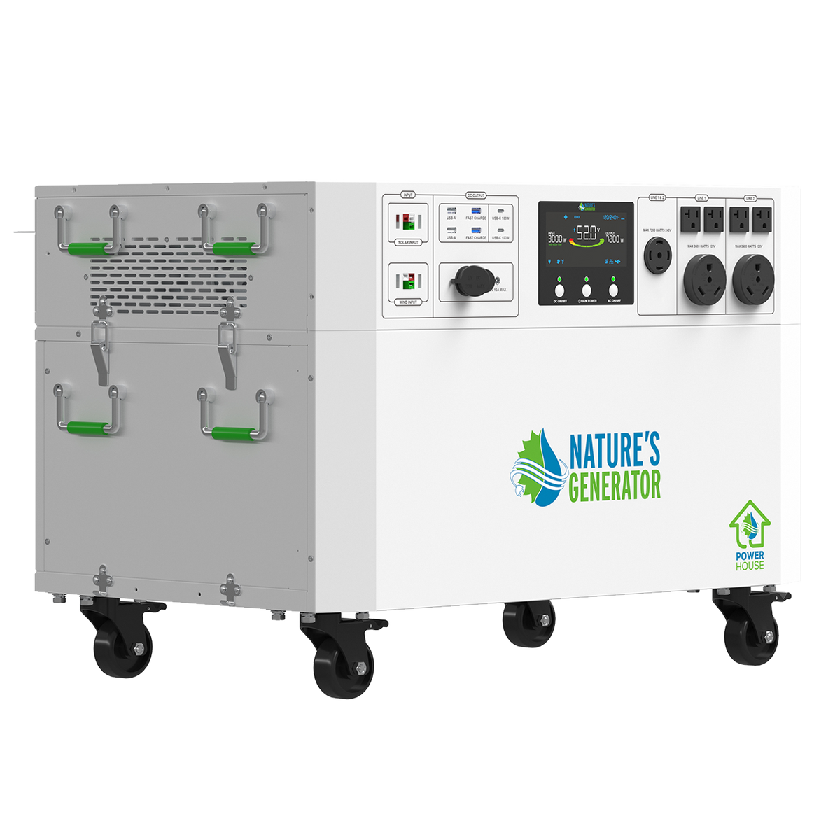 Nature's Generator Powerhouse Gen 2 Whole Home Solar Generator
