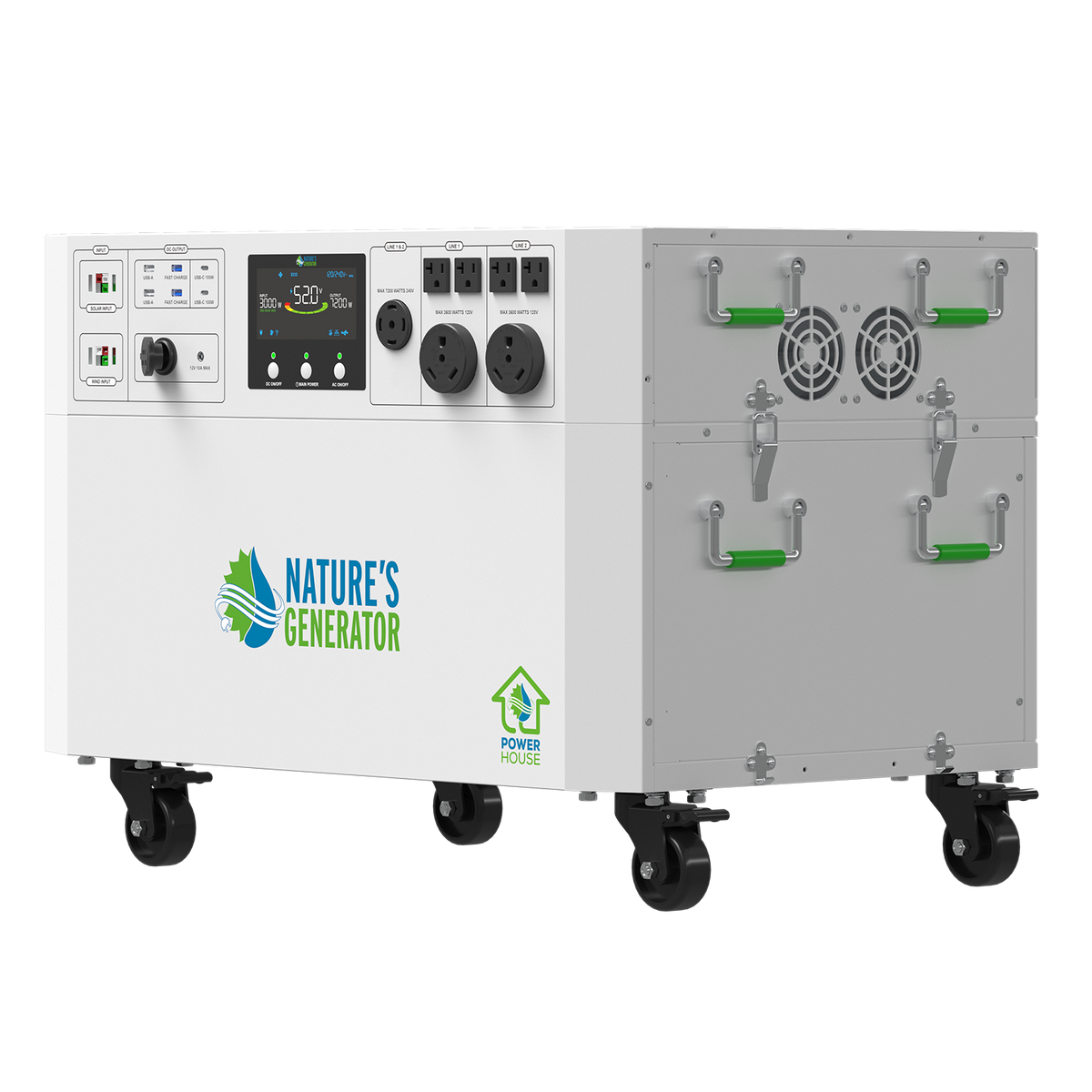 Nature's Generator Powerhouse Gen 2 Whole Home Solar Generator