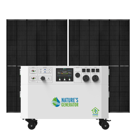 Nature's Generator Powerhouse Gen 2 Whole Home Solar Generator
