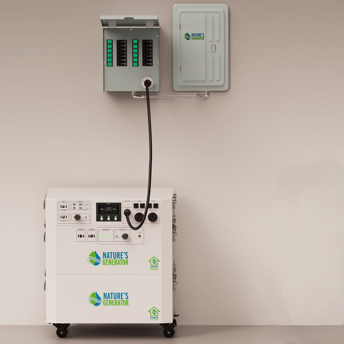 Nature's Generator Powerhouse Gen 2 Whole Home Solar Generator