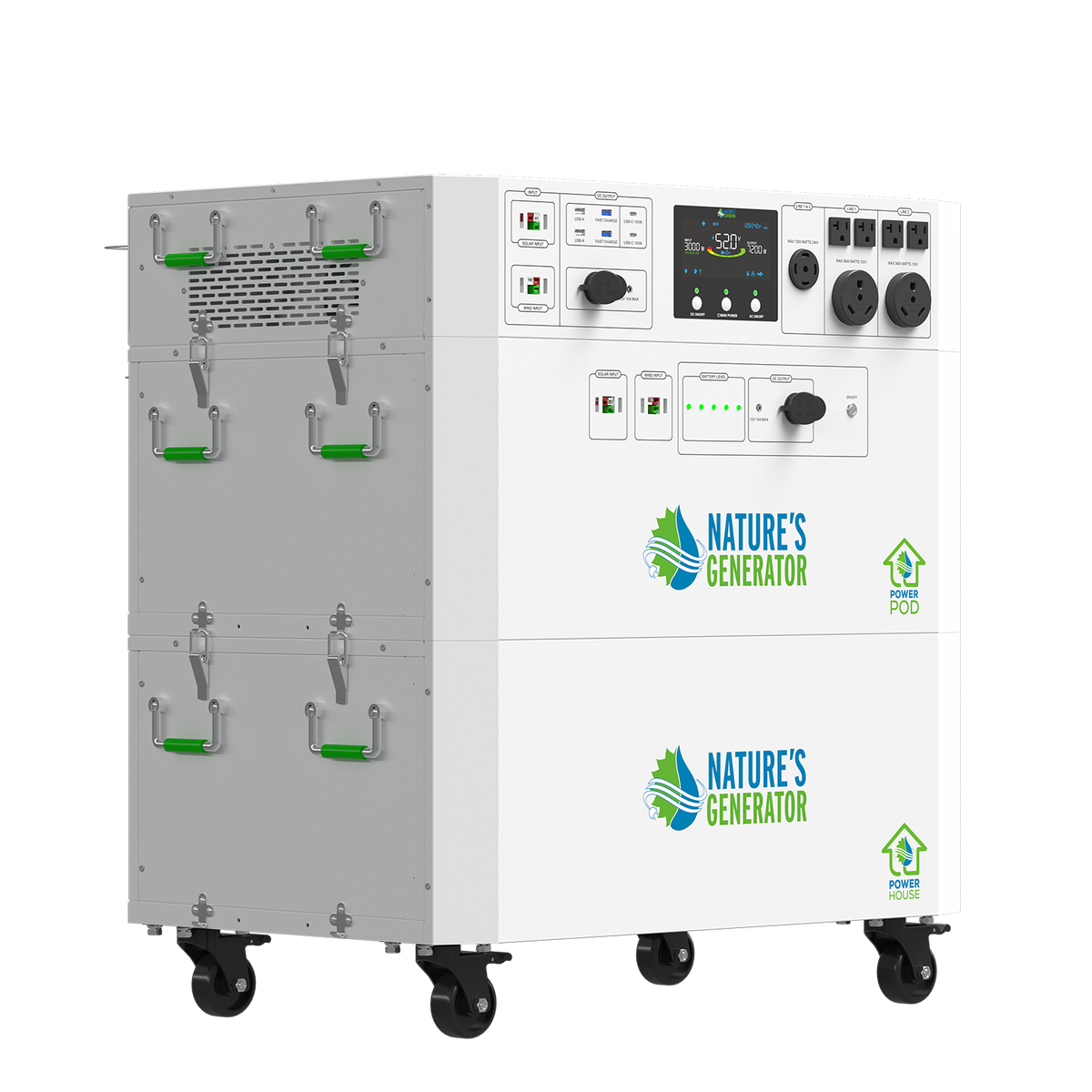 Nature's Generator Powerhouse Gen 2 Whole Home Solar Generator