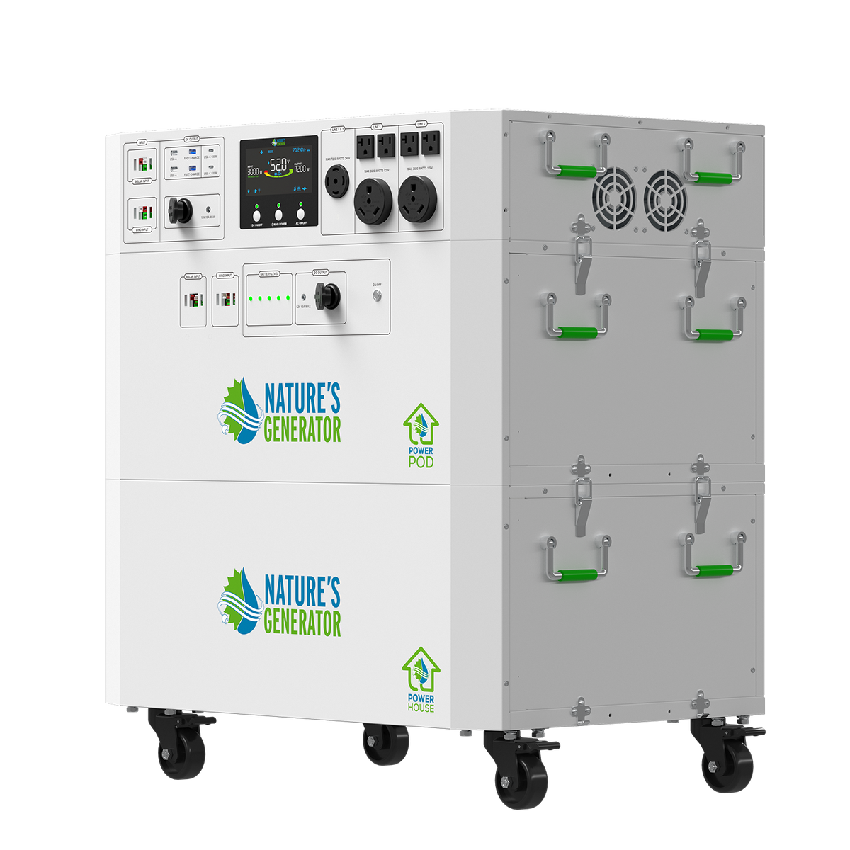 Nature's Generator Powerhouse Gen 2 Whole Home Solar Generator