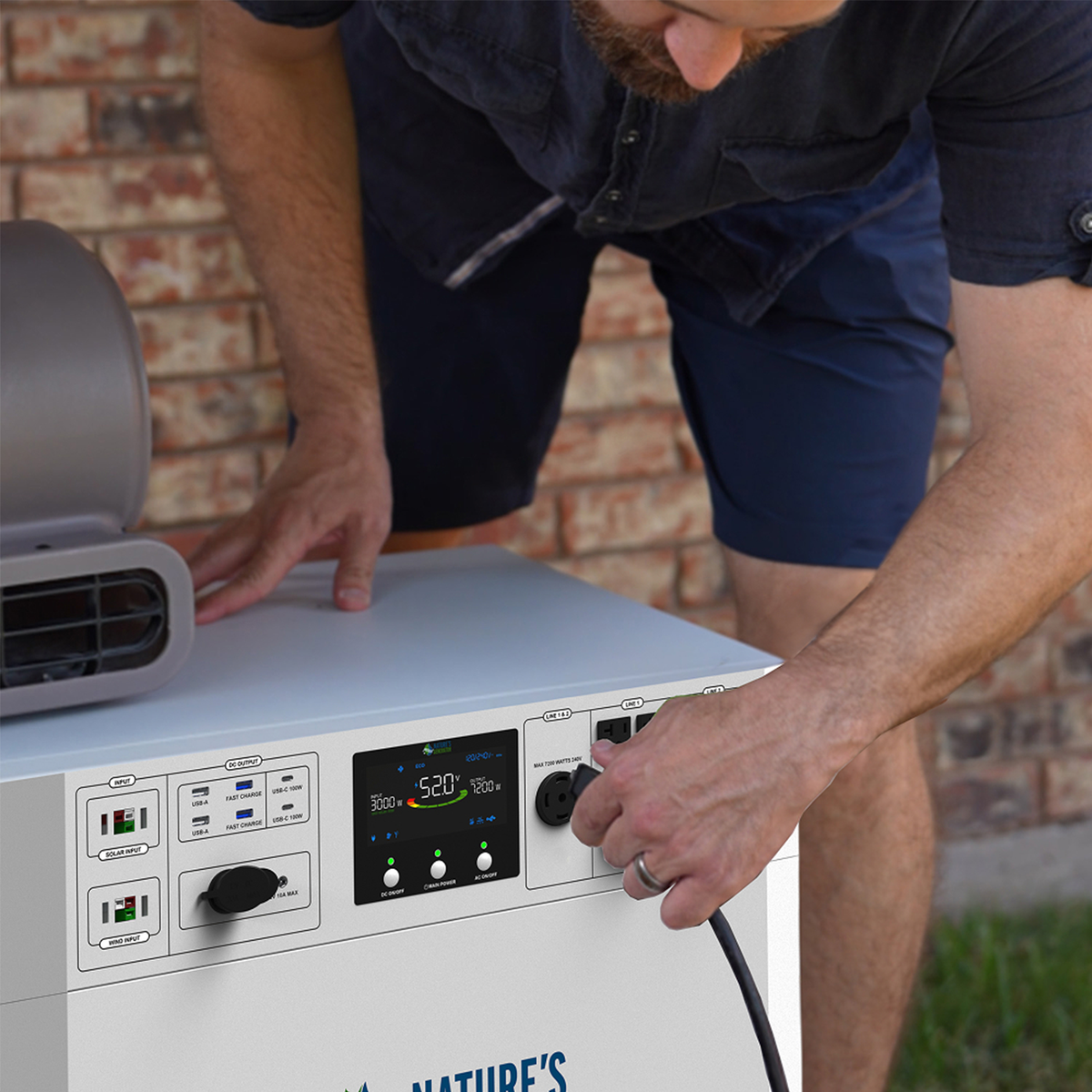 Nature's Generator Powerhouse Gen 2 Whole Home Solar Generator