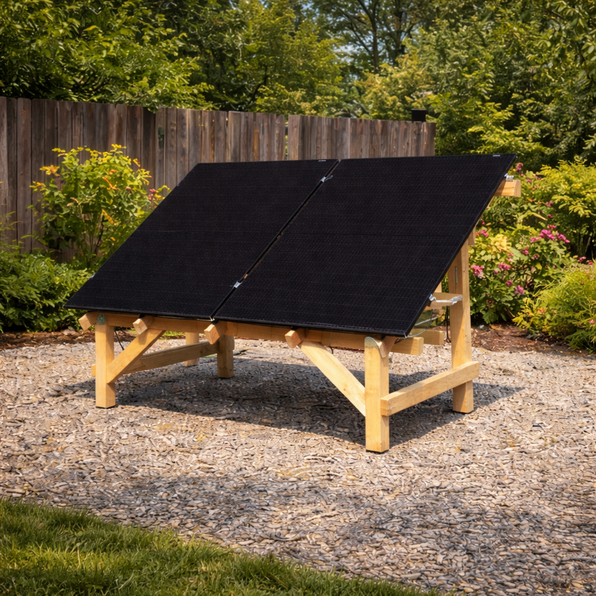 Nature's Generator Powerhouse Gen 2 Solar Generator and Transfer Switch