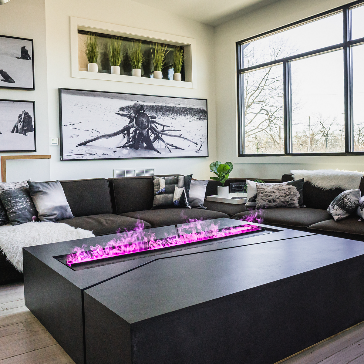 Aquafire Pro - Water Vapor Fireplace