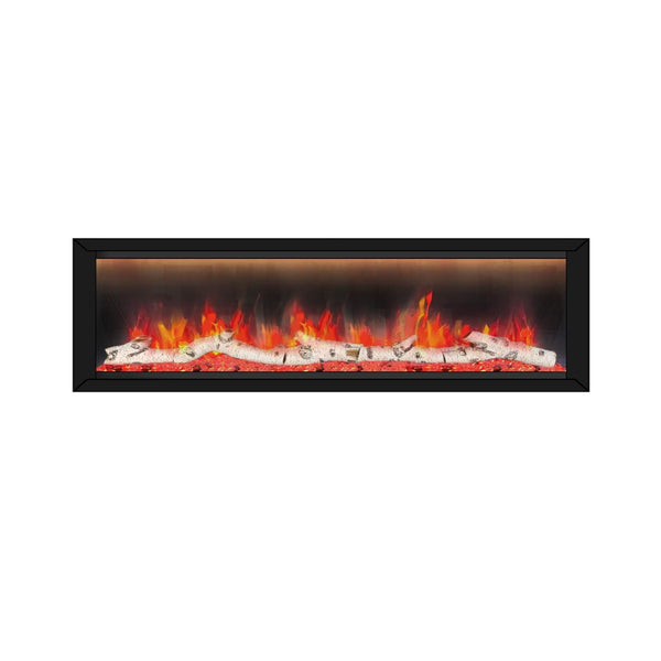 Dynasty Allegro 58-Inch Smart Linear Electric Fireplace With Heater Timer Settings [DY-BFM58] (SAK23948)