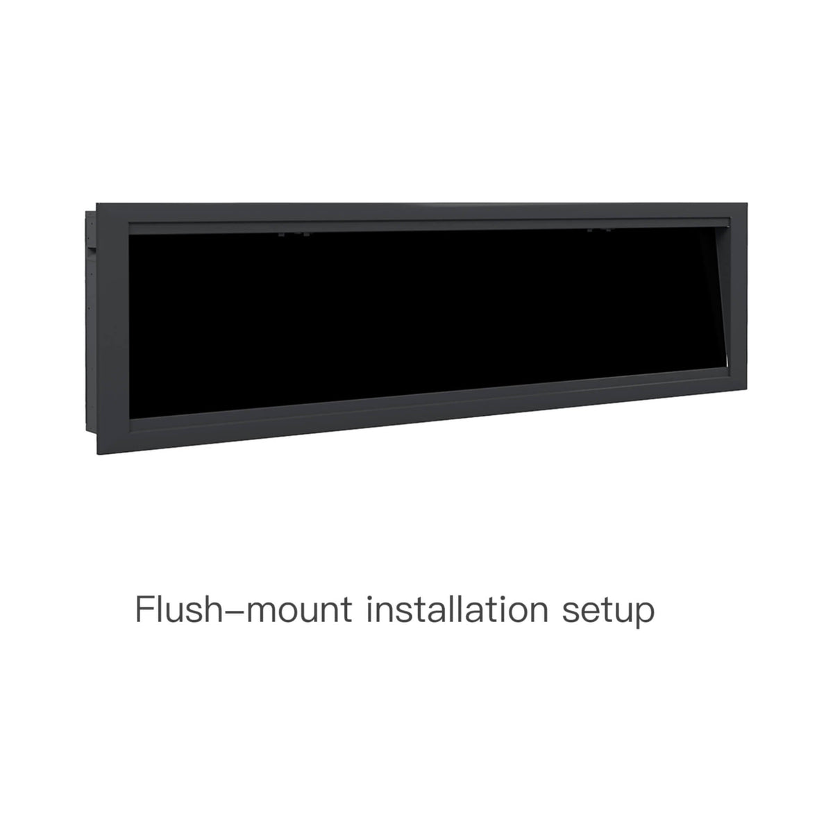 Dynasty Allegro 58-Inch Smart Linear Electric Fireplace With Heater Timer Settings [DY-BFM58] (SAK23948)