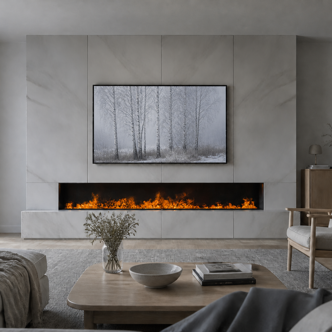 Aquafire Pro - Water Vapor Fireplace
