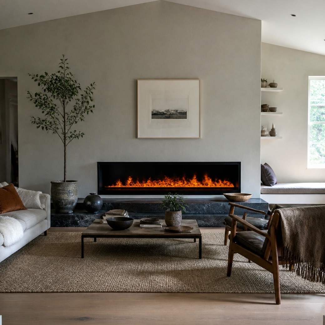 Aquafire Pro - Water Vapor Fireplace