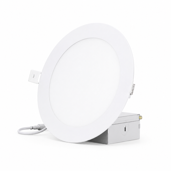 InfiBrite 6-in Ultra-Thin 5CCT Selectable LED Flush Light, 24-Pack
