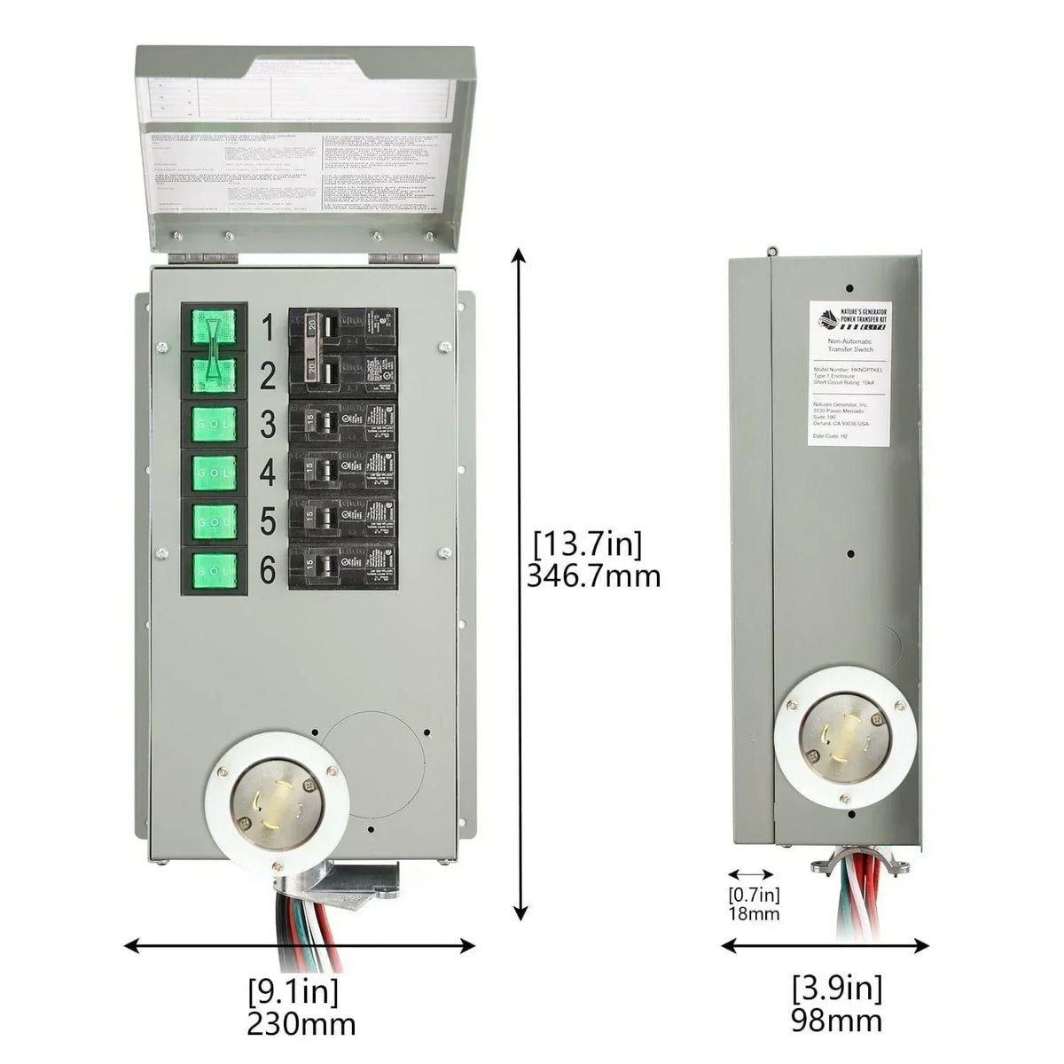 Nature’s Generator Powerhouse Platinum Plus PE System